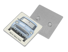 Hillman Husky Series 1 1957-61 Square Fridge Magnet